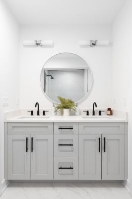 Bathroom Vanity Staining