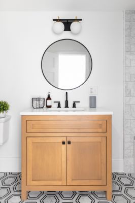 Bathroom Vanity Refinishing