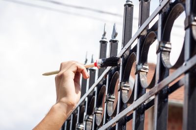 A Painted Fence is Easy to Clean and Maintain!