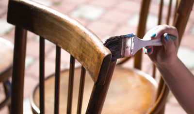 Professionally Stain Chairs!