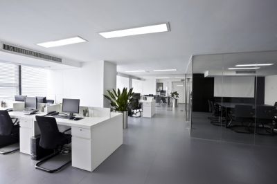 Create a Clean Office Working Environment with Bright White Paint!