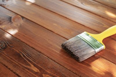 Water Dock Staining