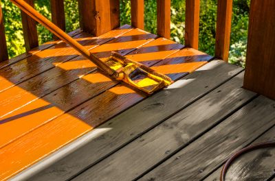 Wood Deck Painting